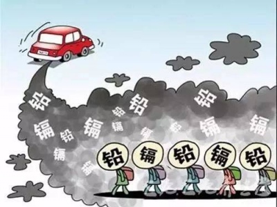 汽車尾氣含有大量的重金屬污染（如圖所示）物質(zhì)